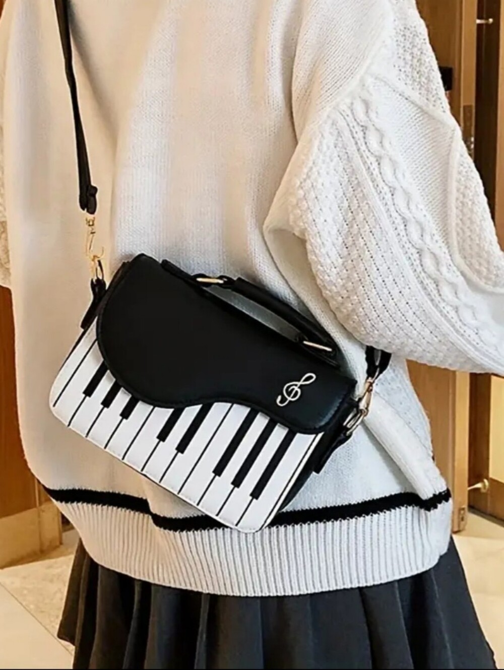 Piano purse Shoulder bag NWT - Picture 2 of 5